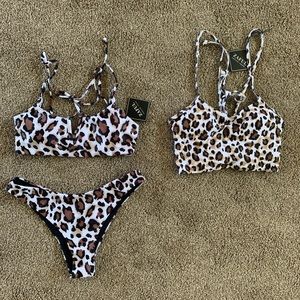 NWT Zaful leopard print bundle